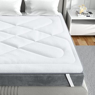 BedStory Matratzenschoner (180 x 200 cm, mit Bambusbezug, extra weich, milbendicht und atmungsaktiv, ideal für Sofa, Bz, Wohnwagen, Reisen usw. BedStory Matratzenschoner (180 x 200 cm, mit Bambusbezug, extra weich, milbendicht und atmungsaktiv, ideal für Sofa, Bz, Wohnwagen, Reisen usw.