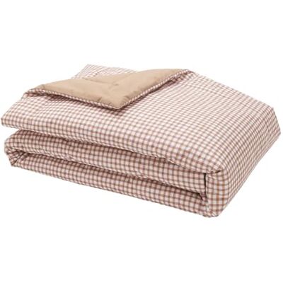 ESSIX Bedruckte Steppdecke aus Baumwollperkal, Vichy, 130 x 200 cm ESSIX Bedruckte Steppdecke aus Baumwollperkal, Vichy, 130 x 200 cm