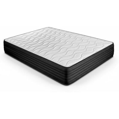 DUÉRMETE ONLINE Viskoelastische Matratze, wendbar, für Winter-Sommer, mittlere Härte, Dicke 25 cm, milbendicht, Anti-bakteriell und hypoallergen, 90 x 200 cm DUÉRMETE ONLINE Viskoelastische Matratze, wendbar, für Winter-Sommer, mittlere Härte, Dicke 25 cm, milbendicht, Anti-bakteriell und hypoallergen, 90 x 200 cm