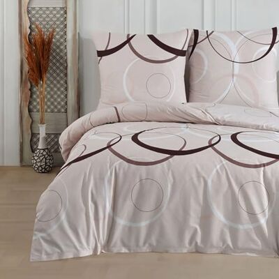 Buymax Bettwäsche 135x200 cm 4-teilig – Bettwäsche Set Renforcé 100% Baumwolle, 2 x Bettbezug 135x200 cm und 2 x Kissenbezüge 80x80 cm, Oeko-TEX, Reißverschluss, weich und atmungsaktiv Buymax Bettwäsche 135x200 cm 4-teilig – Bettwäsche Set Renforcé 100% Baumwolle, 2 x Bettbezug 135x200 cm und 2 x Kissenbezüge 80x80 cm, Oeko-TEX, Reißverschluss, weich und atmungsaktiv