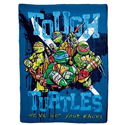 Northwest Nickelodeon Teenage Mutant Ninja Turtles - Tough Turtles Fleece Plaid Northwest Nickelodeon Teenage Mutant Ninja Turtles - Tough Turtles Fleece Plaid
