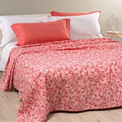 Caleffi Flowers Joy 1006786 Tagesdecke für Einzelbett, Nicht gesteppt, Piqué, 50% Baumwolle, 50% Polyester, 170 x 260 cm, Fuchsia Caleffi Flowers Joy 1006786 Tagesdecke für Einzelbett, Nicht gesteppt, Piqué, 50% Baumwolle, 50% Polyester, 170 x 260 cm, Fuchsia