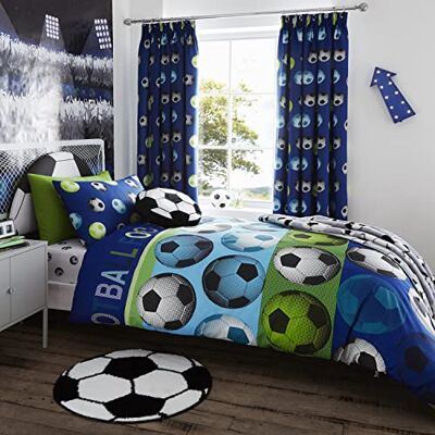 Catherine Lansfield Bettbezug 160 x 220 + 50 x 80 cm und Spannbettlaken 90 x 200 cm Catherine Lansfield Bettbezug 160 x 220 + 50 x 80 cm und Spannbettlaken 90 x 200 cm