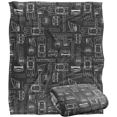 BATMAN Silky Touch Optimalweiche Kuscheldecke, 152 x 127 cm BATMAN Silky Touch Optimalweiche Kuscheldecke, 152 x 127 cm