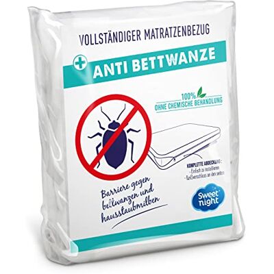Sweet Night Matratzenbezug - Staubmilben- & Anti-Milben-Vollbezug - 140x190/200cm Sweet Night Matratzenbezug - Staubmilben- & Anti-Milben-Vollbezug - 140x190/200cm