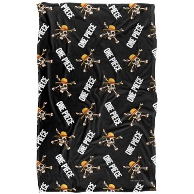 One Piece Jolly Roger Pattern Superweiche Kuscheldecke mit seidigem Griff – 91 x 147 cm One Piece Jolly Roger Pattern Superweiche Kuscheldecke mit seidigem Griff – 91 x 147 cm
