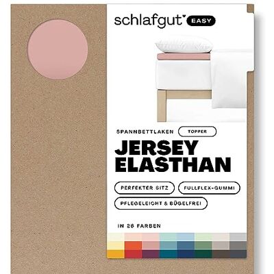 schlafgut Easy Jersey Elasthan Topper Spannbettlaken - Spannbettlaken schlafgut Easy Jersey Elasthan Topper Spannbettlaken - Spannbettlaken