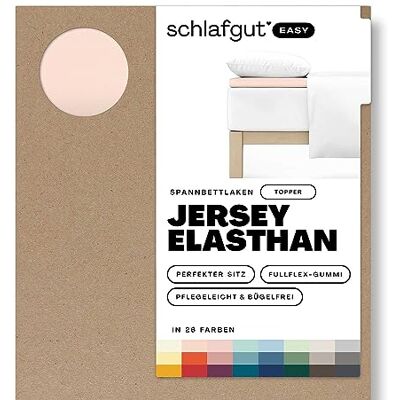 SCHLAFGUT Easy Jersey Elasthan Topper Spannbettlaken - Matratzenbezug SCHLAFGUT Easy Jersey Elasthan Topper Spannbettlaken - Matratzenbezug