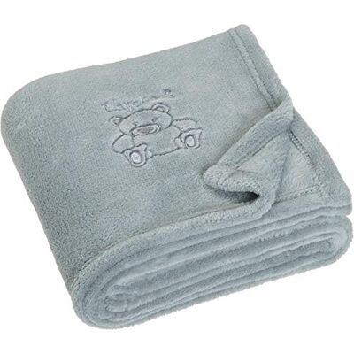 Playshoes Fleece Babydecke Bier Grau - Babydecke Playshoes Fleece Babydecke Bier Grau - Babydecke