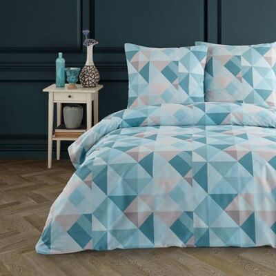 Buymax Bettwäsche 135x200 cm 4-teilig – Bettwäsche Set Renforcé 100% Baumwolle, 2 x Bettbezug 135x200 cm und 2 x Kissenbezüge 80x80 cm, Oeko-TEX, Reißverschluss, weich und atmungsaktiv Buymax Bettwäsche 135x200 cm 4-teilig – Bettwäsche Set Renforcé 100% Baumwolle, 2 x Bettbezug 135x200 cm und 2 x Kissenbezüge 80x80 cm, Oeko-TEX, Reißverschluss, weich und atmungsaktiv