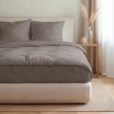 Zelesta Royalbed Baumwolle All-Season Bettdecke 240x200 – Bettdecke & Bezug in einem Waschbar & Trocknergeeignet Atmungsaktive Baumwolle, 300 g/m² Füllung (Brown Animal, 140x200 cm) Zelesta Royalbed Baumwolle All-Season Bettdecke 240x200 – Bettdecke & Bezug in einem Waschbar & Trocknergeeignet Atmungsaktive Baumwolle, 300 g/m² Füllung (Brown Animal, 140x200 cm)
