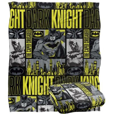 LOGOVISION BATMANBatman Silky Touch Kuscheldecke, Optimalweich, 152 x 127 cm LOGOVISION BATMANBatman Silky Touch Kuscheldecke, Optimalweich, 152 x 127 cm