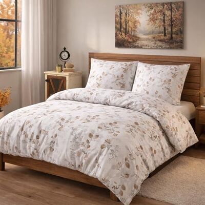 Buymax ® Biber Bettwäsche 135x200 cm Flauschige Winterbettwäsche 2 Teilig 100% Baumwolle mit Reißverschluss Flanell Bettwäsche-Set mit Kissenbezug 80x80cm Buymax ® Biber Bettwäsche 135x200 cm Flauschige Winterbettwäsche 2 Teilig 100% Baumwolle mit Reißverschluss Flanell Bettwäsche-Set mit Kissenbezug 80x80cm