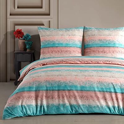 Buymax Bettwäsche 135x200 cm 4-teilig – Bettwäsche Set Renforcé 100% Baumwolle, 2 x Bettbezug 135x200 cm und 2 x Kissenbezüge 80x80 cm, Oeko-TEX, Reißverschluss, weich und atmungsaktiv Buymax Bettwäsche 135x200 cm 4-teilig – Bettwäsche Set Renforcé 100% Baumwolle, 2 x Bettbezug 135x200 cm und 2 x Kissenbezüge 80x80 cm, Oeko-TEX, Reißverschluss, weich und atmungsaktiv