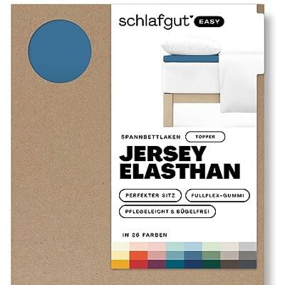 schlafgut Easy Jersey Elasthan Topper Spannbettlaken schlafgut Easy Jersey Elasthan Topper Spannbettlaken