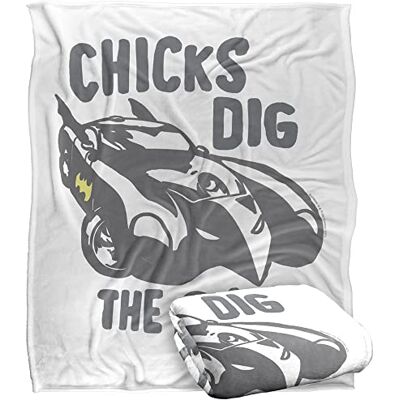 LOGOVISION BATMANBatman Silky Touch Kuscheldecke, Optimalweich, 152 x 127 cm LOGOVISION BATMANBatman Silky Touch Kuscheldecke, Optimalweich, 152 x 127 cm