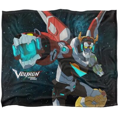 Voltron Defender of The Universe Superweiche Kuscheldecke mit seidigem Griff – 91 x 147 cm Voltron Defender of The Universe Superweiche Kuscheldecke mit seidigem Griff – 91 x 147 cm
