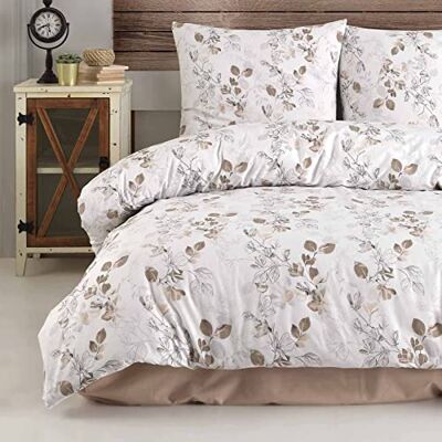 Buymax Bettwäsche 135x200 cm 4-teilig – Bettwäsche Set Renforcé 100% Baumwolle, 2 x Bettbezug 135x200 cm und 2 x Kissenbezüge 80x80 cm, Oeko-TEX, Reißverschluss, weich und atmungsaktiv Buymax Bettwäsche 135x200 cm 4-teilig – Bettwäsche Set Renforcé 100% Baumwolle, 2 x Bettbezug 135x200 cm und 2 x Kissenbezüge 80x80 cm, Oeko-TEX, Reißverschluss, weich und atmungsaktiv
