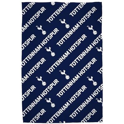 Character World Offizielle Tottenham Hotspur FC Fleece Decke Super weich, Fußball-Linie Design Warme Super weiches Gefühl blau werfen Perfekt für Haus, Schlafzimmer, Sleepovers & Camping Character World Offizielle Tottenham Hotspur FC Fleece Decke Super weich, Fußball-Linie Design Warme Super weiches Gefühl blau werfen Perfekt für Haus, Schlafzimmer, Sleepovers & Camping