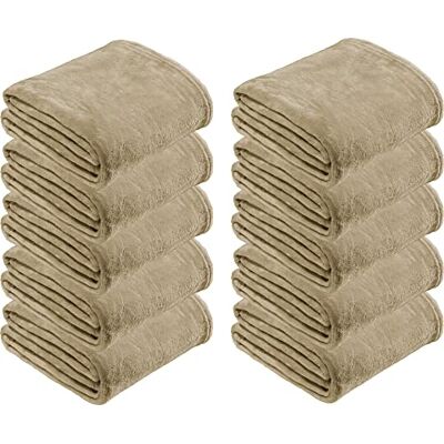 REDBEST Beigene Teddy-Fleece Wohndecke - Fleece Wohndecke REDBEST Beigene Teddy-Fleece Wohndecke - Fleece Wohndecke
