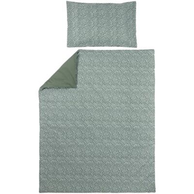 Meyco Bettwäsche Set Forest Green - Baumwolle, Reversible, 100x135cm Meyco Bettwäsche Set Forest Green - Baumwolle, Reversible, 100x135cm