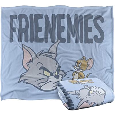 LOGOVISION Tom and JERRYTom und Jerry Silky Touch Kuscheldecke, Optimalweich, 152 x 127 cm LOGOVISION Tom and JERRYTom und Jerry Silky Touch Kuscheldecke, Optimalweich, 152 x 127 cm
