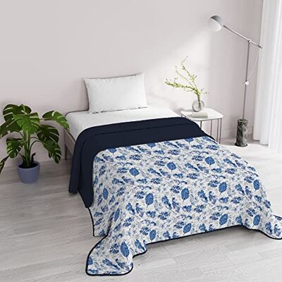 Italian Bed Linen Sommer steppdecke Fantasy aus Mikrofaser, Einzelne 170x270cm, Foglie Italian Bed Linen Sommer steppdecke Fantasy aus Mikrofaser, Einzelne 170x270cm, Foglie