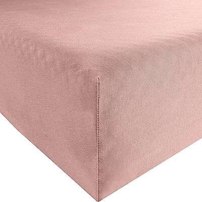 Bassetti Spannbettlaken Uni P5/746 Rosé Baumwolle/Elastan, Maße: 180cm x 200cm, 200cm x 220cm, 9235195 Bassetti Spannbettlaken Uni P5/746 Rosé Baumwolle/Elastan, Maße: 180cm x 200cm, 200cm x 220cm, 9235195