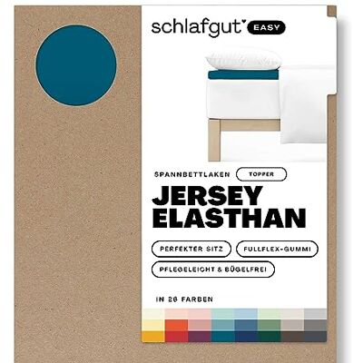 SCHLAFGUT Easy Jersey Elasthan Topper Spannbettlaken - Matratzenbezug SCHLAFGUT Easy Jersey Elasthan Topper Spannbettlaken - Matratzenbezug
