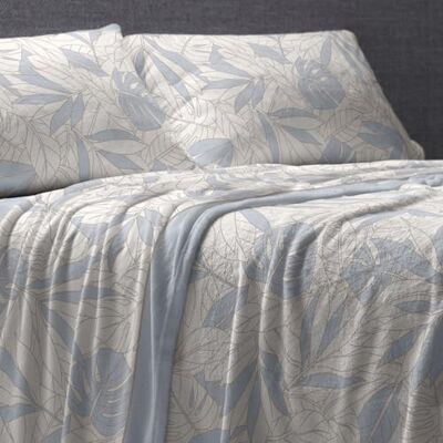 Blanco Bettwäsche aus Coralina-Stoff Bett von 135 cm (+ verfügbare Größen) Design 994 Blau (135 x 190/200 cm) Blanco Bettwäsche aus Coralina-Stoff Bett von 135 cm (+ verfügbare Größen) Design 994 Blau (135 x 190/200 cm)