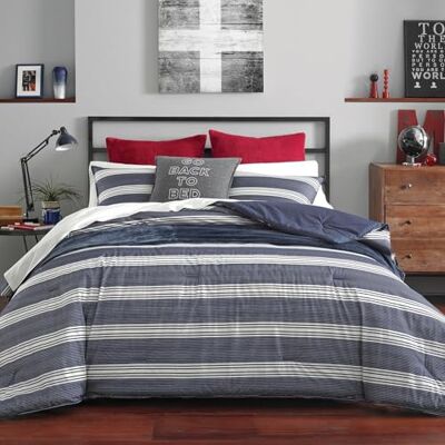 Nautica Craver Bettwäsche-Set Casual Twin Duvet Navy Nautica Craver Bettwäsche-Set Casual Twin Duvet Navy