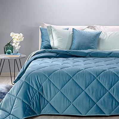 Caleffi Bettdecke 200x200 cm aus 100% Mikrofaser – Steppdecke, Duvet, Sommerdecke, Decke 200x200, Blanket, Bettdecken, Bettdecke 155x220, Weich & Langlebig für Erholsamen Schlaf, Doppelbettdecke Caleffi Bettdecke 200x200 cm aus 100% Mikrofaser – Steppdecke, Duvet, Sommerdecke, Decke 200x200, Blanket, Bettdecken, Bettdecke 155x220, Weich & Langlebig für Erholsamen Schlaf, Doppelbettdecke
