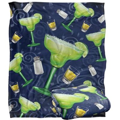 LOGOVISION Jq Licensing James Piazza Margarita Pattern Superweiche Kuscheldecke mit seidigem Griff – 152 x 127 cm LOGOVISION Jq Licensing James Piazza Margarita Pattern Superweiche Kuscheldecke mit seidigem Griff – 152 x 127 cm
