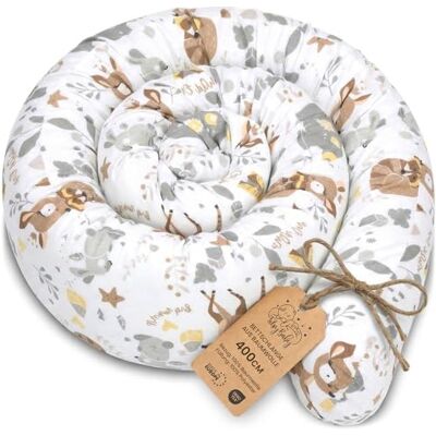 Totsy Baby Seitenschläferkissen Bettschlange Body Pillow 400 cm Baumwolle Kopfkissen lang Bettrolle Schlafkissen Nackenrolle Kissen Oeko-Tex Hirsch Totsy Baby Seitenschläferkissen Bettschlange Body Pillow 400 cm Baumwolle Kopfkissen lang Bettrolle Schlafkissen Nackenrolle Kissen Oeko-Tex Hirsch