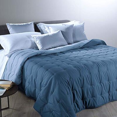 Caleffi Bettdecke 200x200 cm aus 100% Mikrofaser – Steppdecke, Duvet, Sommerdecke, Decke 200x200, Blanket, Bettdecken, Bettdecke 155x220, Weich & Langlebig für Erholsamen Schlaf, Doppelbettdecke Caleffi Bettdecke 200x200 cm aus 100% Mikrofaser – Steppdecke, Duvet, Sommerdecke, Decke 200x200, Blanket, Bettdecken, Bettdecke 155x220, Weich & Langlebig für Erholsamen Schlaf, Doppelbettdecke