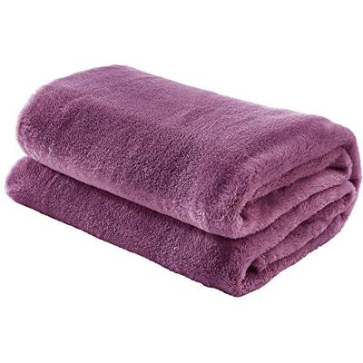 Erwin Müller Teddy-Fleece-Wohndecke Salerno, Fleece-Decke, Kuscheldecke Orchidee Größe 130x170 cm flauschig weich, pflegeleicht Erwin Müller Teddy-Fleece-Wohndecke Salerno, Fleece-Decke, Kuscheldecke Orchidee Größe 130x170 cm flauschig weich, pflegeleicht