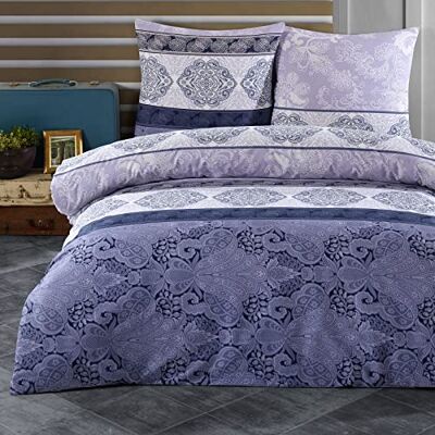 Buymax Bettwäsche 135x200 cm 4-teilig – Bettwäsche Set Renforcé 100% Baumwolle, 2 x Bettbezug 135x200 cm und 2 x Kissenbezüge 80x80 cm, Oeko-TEX, Reißverschluss, weich und atmungsaktiv Buymax Bettwäsche 135x200 cm 4-teilig – Bettwäsche Set Renforcé 100% Baumwolle, 2 x Bettbezug 135x200 cm und 2 x Kissenbezüge 80x80 cm, Oeko-TEX, Reißverschluss, weich und atmungsaktiv