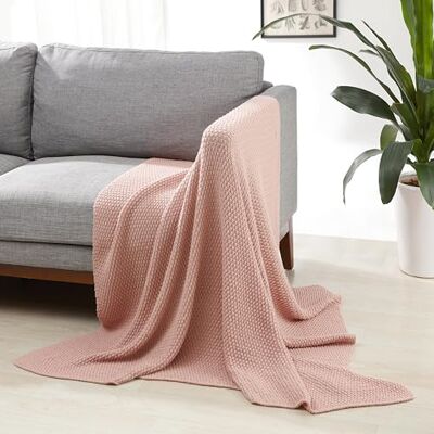 Amazon Raumdekor-Überwurfdecke Kuscheldecke, 127 x 152 cm, Staubrosé Amazon Raumdekor-Überwurfdecke Kuscheldecke, 127 x 152 cm, Staubrosé