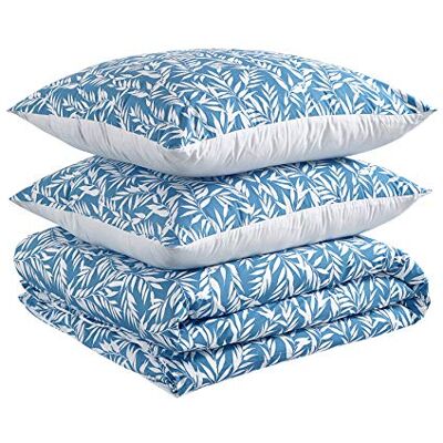 Amazon – Bettwäsche-Set, aus leichter Baumwolle, 200 x 200 cm / 65 x 65 cm, Weide Amazon – Bettwäsche-Set, aus leichter Baumwolle, 200 x 200 cm / 65 x 65 cm, Weide