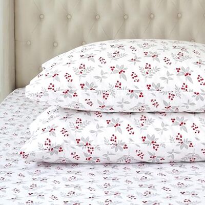 Elegant Comfort Ultraweiches 4-teiliges Flanell-Bettwäsche-Set aus 100% türkischer Baumwolle, Weihnachtsflanell-Bettlaken, warm und gemütlich, Anti-Pilling-Qualität, Spannbettlaken mit tiefen Elegant Comfort Ultraweiches 4-teiliges Flanell-Bettwäsche-Set aus 100% türkischer Baumwolle, Weihnachtsflanell-Bettlaken, warm und gemütlich, Anti-Pilling-Qualität, Spannbettlaken mit tiefen