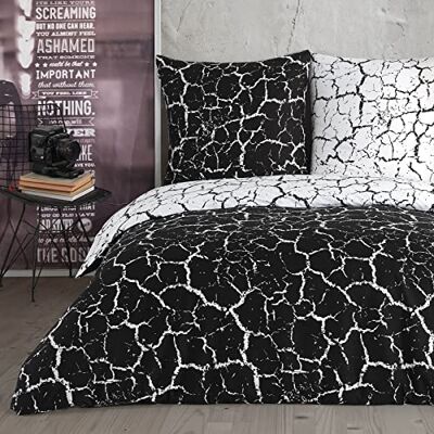 Buymax Bettwäsche 135x200 cm 4-teilig – Bettwäsche Set Renforcé 100% Baumwolle, 2 x Bettbezug 135x200 cm und 2 x Kissenbezüge 80x80 cm, Oeko-TEX, Reißverschluss, weich und atmungsaktiv Buymax Bettwäsche 135x200 cm 4-teilig – Bettwäsche Set Renforcé 100% Baumwolle, 2 x Bettbezug 135x200 cm und 2 x Kissenbezüge 80x80 cm, Oeko-TEX, Reißverschluss, weich und atmungsaktiv