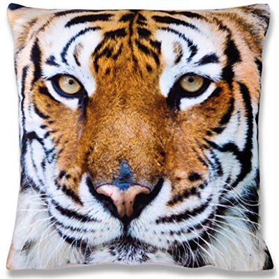 Bestlivings Kissenbezug Fotodruck Motiv in 40x40 cm, Flauschig weiche Kissenhülle, Bezug mit Reißverschluss in vielen Motiven erhältlich (Design: Tiger beige) Bestlivings Kissenbezug Fotodruck Motiv in 40x40 cm, Flauschig weiche Kissenhülle, Bezug mit Reißverschluss in vielen Motiven erhältlich (Design: Tiger beige)