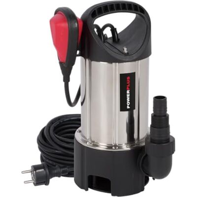 POWERPLUS Elektrische Wasserpumpe POWEW67912-400 W Tauchmotorpumpe, Maximaltemperatur 35°C und Fördermenge 7500 l/h, Gartenpumpe, Saugpumpe, Tauchpumpe, Gartengeräte POWERPLUS Elektrische Wasserpumpe POWEW67912-400 W Tauchmotorpumpe, Maximaltemperatur 35°C und Fördermenge 7500 l/h, Gartenpumpe, Saugpumpe, Tauchpumpe, Gartengeräte
