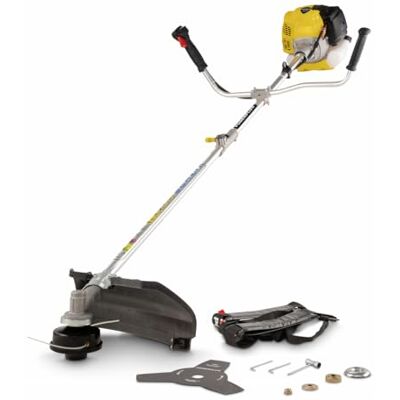 POWERPLUS Freischneider Benzin POWEG30408 Motorsense 42,7 cc Trimmer und Motorsense, 950 ml Kraftstofftank, Gartengeräte POWERPLUS Freischneider Benzin POWEG30408 Motorsense 42,7 cc Trimmer und Motorsense, 950 ml Kraftstofftank, Gartengeräte