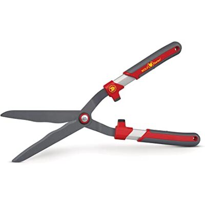 WOLF Garten WOLF-Garten Heckenschere HS-WP aus Aluminium mit Wellenschliff; 73AHA009650, Rot WOLF Garten WOLF-Garten Heckenschere HS-WP aus Aluminium mit Wellenschliff; 73AHA009650, Rot