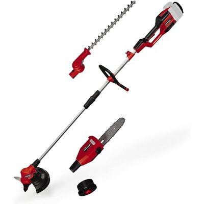 Einhell Akku-Multifunktionswerkzeug GE-LM 36/4in1 Li-Solo Power X-Change (Lithium-Ionen, 4 in 1 Heckenschere, Kettensäge, Trimmer, Motorsense, ohne Akku und Ladegerät) Einhell Akku-Multifunktionswerkzeug GE-LM 36/4in1 Li-Solo Power X-Change (Lithium-Ionen, 4 in 1 Heckenschere, Kettensäge, Trimmer, Motorsense, ohne Akku und Ladegerät)