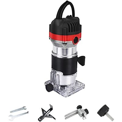 Generic 800 W 30.000 U/min Holzfräser-Werkzeug-Kombi-Set, elektrische Holzbearbeitungsmaschinen, manuelle Tischler-Trimmer-Werkzeuge mit Fräser (Farbe: Set 2, Größe: Typ) (Set 2 Typ) Generic 800 W 30.000 U/min Holzfräser-Werkzeug-Kombi-Set, elektrische Holzbearbeitungsmaschinen, manuelle Tischler-Trimmer-Werkzeuge mit Fräser (Farbe: Set 2, Größe: Typ) (Set 2 Typ)