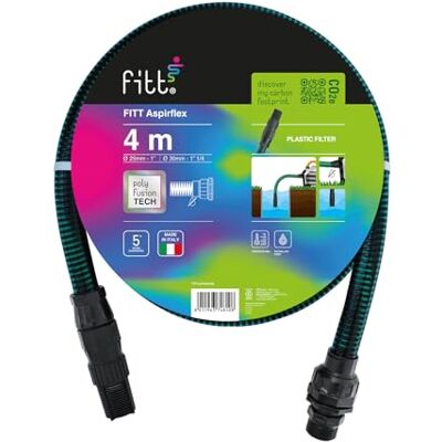 FITT ASPIRFLEX 4m Saugschlauch für den Anschluss an Pumpen, ausgestattet mit exklusiver Technologie FITT ASPIRFLEX 4m Saugschlauch für den Anschluss an Pumpen, ausgestattet mit exklusiver Technologie