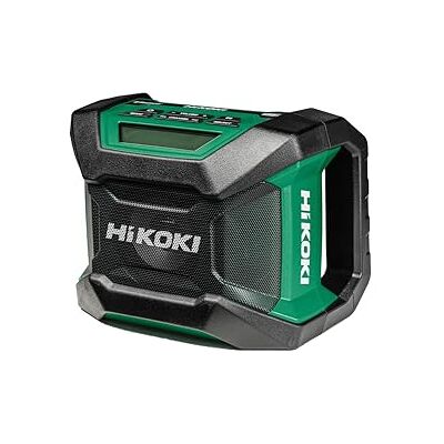 HIKOKI UR18DA Akku-Baustellenradio, DAB+ Radio mit Bluetooth & Netzbetrieb HIKOKI UR18DA Akku-Baustellenradio, DAB+ Radio mit Bluetooth & Netzbetrieb