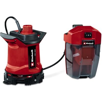 Einhell Akku-Schmutzwasserpumpe GE-DP 18/25 LL Li-Solo Power X-Change (18 V, 7.000 L/h Fördermenge, flachabsaugend, 5 m Förderhöhe, ECO- und BOOST-Modus, ohne Akku) Einhell Akku-Schmutzwasserpumpe GE-DP 18/25 LL Li-Solo Power X-Change (18 V, 7.000 L/h Fördermenge, flachabsaugend, 5 m Förderhöhe, ECO- und BOOST-Modus, ohne Akku)